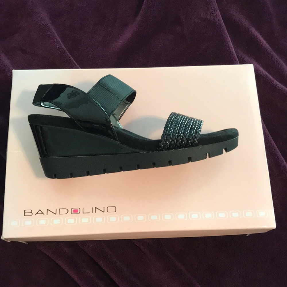 Bandolino black wedge heel - Picture 3 of 8